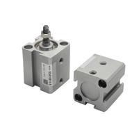 TADZKKIWM SDA12-5-10-15-20-25-30-35-40-45-50-S-B Air Pneumatic Cylinder Double Acting Compact Cylinder Female/Male Thread(Sda12x45)