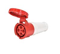 TADZKKIWM Three-Phase Industrial Waterproof Plug Connector 63A/125A 3-core 4P5-hole Explosion-Proof Aviation Exposed and Concealed Socket(4p63a Ip67 Connector Gp234)