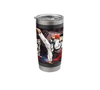 Tae Kwon Do Korean Kick Stainless Steel Insulated Tumbler