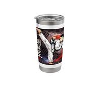 Tae Kwon Do Korean Kick Stainless Steel Insulated Tumbler
