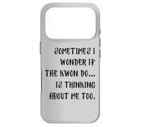 Tae Kwon Do Martial Arts Korean Funny TaeKwonDo Master Case for iPhone 17 Pro