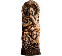 TAECOOOL Norse God Resin Statue Scandinavian Pantheons, Norse Gods Figurine Craft Viking Mythology, Home Wine Cabinet Shelt Bookcase Sculpture Orament (Loki)