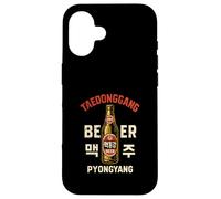 Taedonggang Beer Pyongyang North Korean Soviet Distressed Case for iPhone 16