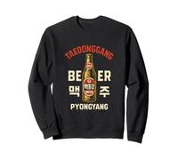 Taedonggang Beer Pyongyang North Korean Soviet Distressed Sweatshirt
