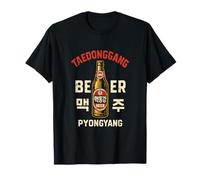 Taedonggang Beer Pyongyang North Korean Soviet Distressed T-Shirt