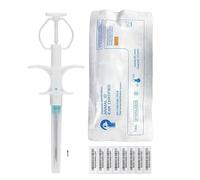 TAEING Pet Microchips, 134.2khz Pet Cats Dogs Microchips Implant Kit for Veterinary Management (1, 1.4 * 8mm)