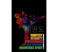 Taekwondo Composition Notebook: Lined Paper Workbook for School, Students, Masters, Instructors | 120 pages | 6" x 9"