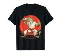 Taekwondo Crocodile Kickboxing Animal Jiu-Jitsu Kung Fu MMA T-Shirt