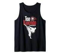 Taekwondo Daddy Martial Arts Taekwondo Mens Womens Kids Tank Top