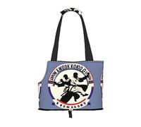 Taekwondo Design print Puppy Carrier Walking Dog Bags Pets Dogs Carrier Bags for small Dogs and Cat and Rabbit