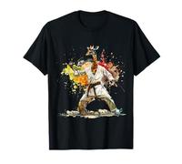 Taekwondo Giraffe Kickboxing Animal Jiu-Jitsu Kung Fu MMA T-Shirt