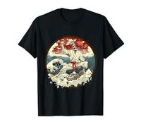 Taekwondo Giraffe Kickboxing Animal Jiu-Jitsu Kung Fu MMA T-Shirt
