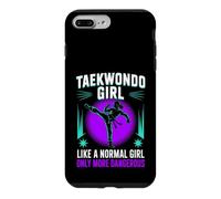 Taekwondo Girl Black Belt Testing Partner Gifts Tae Kwon Do Case for iPhone 7 Plus/8 Plus