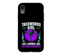 Taekwondo Girl Black Belt Testing Partner Gifts Tae Kwon Do Case for iPhone XR