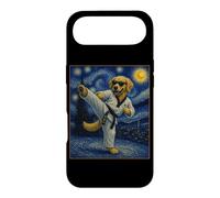 Taekwondo Golden Retriever Art Korean Tae Kwon Do Dog Case for iPhone Air