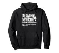 Taekwondo Instructor Definition Black Belt Karate Class Pullover Hoodie