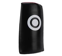 Taekwondo Kick Pads, Durable PU Leather Punching Bag, Sturdy Boxing Pad for Training Black - Thickened Impact Resistant Design, Comfortable Grip for Martial Arts Practice (Black)