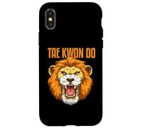 Taekwondo Lion Head Tae Kwon Do Roaring Spirit Case for iPhone X/XS