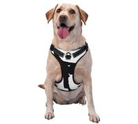 taekwondo martial arts Printed quick release dog harness reflective pet vest with 2 quick release buckles 4 sizes L ideal for outdoor walks and hikes