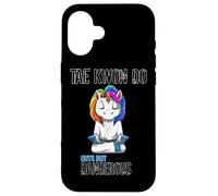 Taekwondo Martial Arts Unicorn TaeKwonDo Fighter Case for iPhone 16