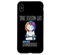 Taekwondo Martial Arts Unicorn TaeKwonDo Fighter Case for iPhone XS Max