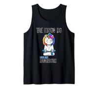 Taekwondo Martial Arts Unicorn Taekwondo Fighter Tank Top