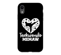 Taekwondo Memaw Heart Funny Taekwondo Athlete Case for iPhone XR