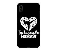 Taekwondo Memaw Heart Funny Taekwondo Athlete Case for iPhone XS Max