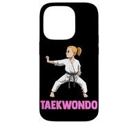 TaeKwonDo MMA Fighter Taekwondo Girl Case for iPhone 14 Pro
