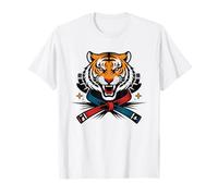Taekwondo Mom Raising Future Black Belt Kid TKD Pride T-Shirt