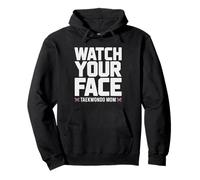 Taekwondo Mom Who Can Do Roundhouse Kick Herself Pullover Hoodie