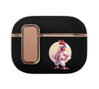 Taekwondo Muscle Turkey Chicken Hard Shell Case Skin Accessories Cover with Secure Lock Clip Compatible with AirPods Pro 2