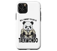 Taekwondo Panda All I Want To Do Is Cute Bear Case for iPhone 11 Pro