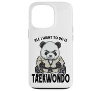 Taekwondo Panda All I Want To Do Is Cute Bear Case for iPhone 13 Pro