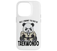Taekwondo Panda All I Want To Do Is Cute Bear Case for iPhone 14 Pro