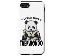 Taekwondo Panda All I Want To Do Is Cute Bear Case for iPhone SE (2020) / 7/8