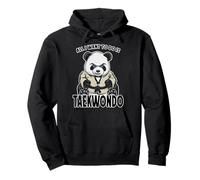 Taekwondo Panda All I Want To Do Is Cute Bear Pullover Hoodie