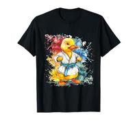Taekwondo Rubber Duck Kickboxing Animal Jiu-Jitsu Kung Fu T-Shirt