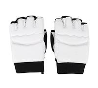 Taekwondo Sparring Gloves, Half Finger Hand Protector Cover, L Size - Durable EVA Protection, Comfortable Fit, Ideal for Training and Competition (XS hand)