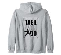 Taekwondo Training Martial Arts Fighter Tae Kwon Do Zip Hoodie
