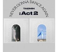 TAEMIN - TAEMIN [NEVER GONNA DANCE AGAIN : ACT 2] 3rd Regular Album [ A+B ] 2 VER SET. 2p CD+2p Sleeve+2p Photo Book+2p Photo Card +2p Poster(On pack)+2p Unpublished Content+TRACKING CODE K-POP SEALED