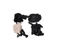 Taeyue Ken-nedy Belt and Pistol Bag Adult Halloween Cosplay Costume Outfits Accessory Set (Black, M)