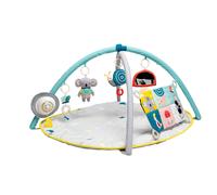 Taf Toys 4 in 1 Music and Light All Around Me Baby Activity Gym. Detachable Thickly Padded Soft Play Mat with 4 Removable Sensory Toys & Double sided Sensi-centre. Suitable for Boys & Girls from Birth