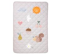 Taf Toys Fantasy Bloom Quilted Baby Play Mat. 150 x 100cm. Lightweight & Foldable. Toddlers Infants Washable Padded Floor Padding Foam Playmat. Suitable for Newborn Babies 0 Months +