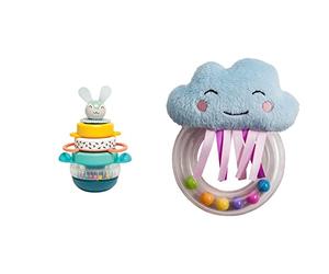 Taf Toys Hunny Bunny Stacker & Rattle (Cheerful Cloud)