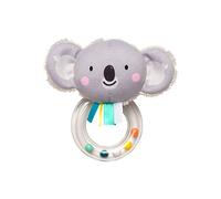 Taf Toys Kimmy Koala Newborn Baby Rattle. Soft Plush Toddler Sensory Ring Rattle with Ribbons and Crinkling Ears. Easy to Grab. Colourful Beads. Suitable for Boys & Girls from Birth