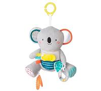 Taf Toys Kimmy The Koala Activity Toy. Cuddly Plush Sensory Stuffed Toy. Fits to Cots, Pram, Pushchair and Car Seat with Rattle and Baby-Safe Mirror,