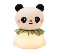 Taf Toys Little Panda Night Light - Soft Silicone Rechargeable Baby Lamp with Three Brightness Settings | USB Rechargeable Toddler Sleep Aid | Portable Nursery Light for Babies, Infants & Children 0m+