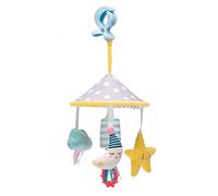Taf Toys Mini Moon Baby Pram Mobile for Cot, Crib, Pram, Stroller & Car Seat. Sensory Textures & Soothing Sounds. Suitable for Newborn Infant Boys & Girls from Birth. 0 months +.