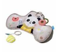 Taf Toys Tummy Time Panda Support Pillow Developmental Super Soft Nursery Support Pillow. Includes Detachable Teether and Sensory Toy Suitable for Newborn Baby Boys & Girls from Birth. 0 Months +